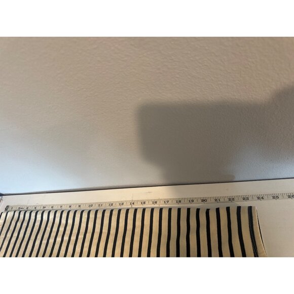 Nili Lotan for Target Womens Top XL Beige/Black Striped Classic Beachy Nautical - Picture 7 of 10